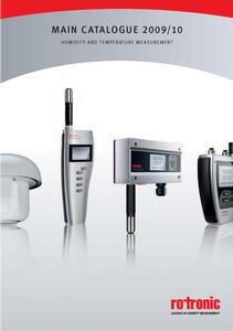 ROTRONIC 2009 Catalog