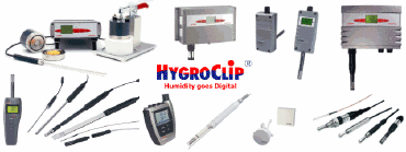 Humidity, water activity indicators, transmitters, data loggers and generators